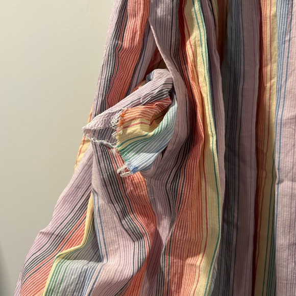 UO Suki Button-Front Frock Dress in Rainbow - Picture 5 of 6